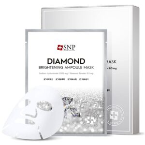 [SNP] Diamond Brightening Ampoule Mask 10pcs (2024)