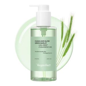 [Veganifect] Clean And Glow Green Barley LHA Deep Cleansing Oil 205ml