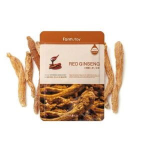 [Farm stay] (1EA) VISIBLE DIFFERENCE MASK SHEET RED GINSENG