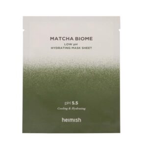 [Heimish] Matcha Biome Low pH Hydrating Mask Sheet