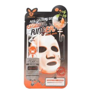 [Elizavecca] RED GINSENG DEEP POWER RINGER MASK PACK 1 Sheet (MOQ:10)
