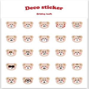 [Mallingbooth] Dakku Sticker Pack - Bebe & Feeling (3ea)