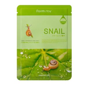 [Farm stay] (Renewal) VISIBLE DIFFERENCE MASK SHEET SNAIL (1ea)