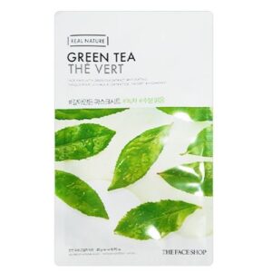 [THEFACESHOP] Real Nature Green Tea Mask (2021)
