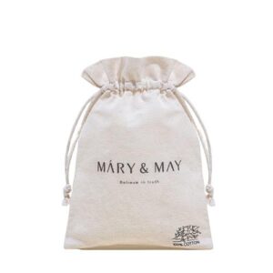[Mary&May] 100% Fabric Beauty Pouch (Mini Eco Bag)