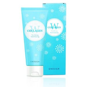 [ENOUGH] (리뉴얼) W collagen pure shining foam cleansing 100ml