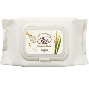 [Skinfood] RICE DAILY BRIGHTENING CLEANSING TISSUE(80ea)