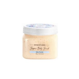 [Bouquetgarni] Baby Powder Sugar Body Scrub 500g