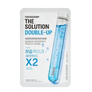 [THEFACESHOP] The Solution Double-up Moisturizing Mask
