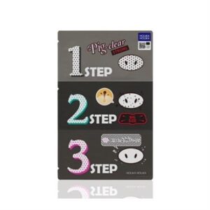 [Holika Holika] Pig Nose clear black head 3 Step kit Strong