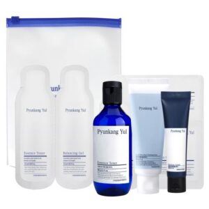 [Pyunkang yul] Essence Toner 100ml + Nutrition Cream 20ml+ Low pH Pore Deep Ceansing Foam 40ml +Sachet 1ea