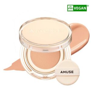[AMUSE] DEW JELLY VEGAN CUSHION 02 NUDE SPF 38 PA+++