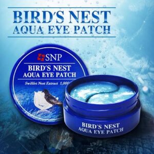 [SNP] Bird's Nest Aqua Eye Patch Including Swiftlet Nest Extract (60pcs)