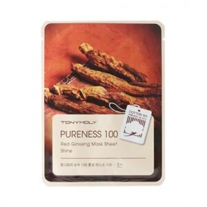 [Tonymoly] Pureness 100 Mask Sheet #Red Ginseng