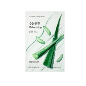 [Innisfree] Squeeze Energy Mask 22ml Aloe (2022)