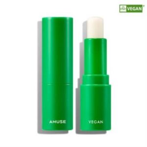 [AMUSE] VEGAN GREEN LIP BALM 01 CLEAR