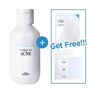 [Pyunkang yul] ACNE TONER 150ml +ACNE Spot Patch Super Thin 1ea+Acne Dressing Mask Pack 1ea