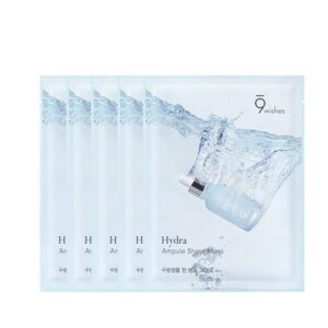 [9Wishes] Hydra Ampule Sheet Mask 5EA