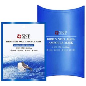 [SNP] Bird's Nest Aqua Ampoule Mask 10pcs (2020)