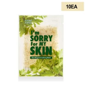 [I'm Sorry For My Skin] Real Mugwort Calming  Mask