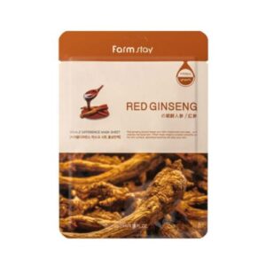 [Farm stay] (1EA) VISIBLE DIFFERENCE MASK SHEET RED GINSENG