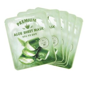 [Missha] MISSHA Premium Aloe Sheet Mask (21g*5ea)