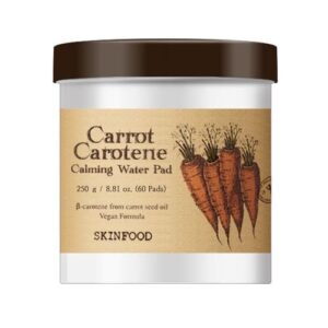 [Skinfood] Carrot Carotene Calming Water Pad 60EA
