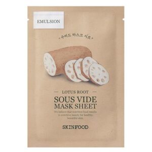 [Skinfood] Sous Vide Mask Sheet (lotus root) 1ea