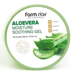 [Farm stay] MOISTURE SOOTHING GEL ALOEVERA 300ml