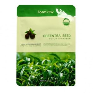[Farm stay] (1EA) VISIBLE DIFFERENCE MASK SHEET GREENTEA SEED