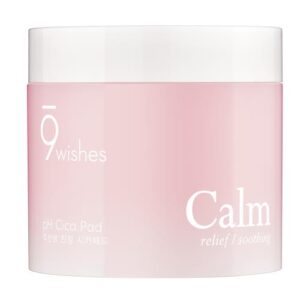 [9Wishes] pH Calm Cica Toner Pad (70 sheet)