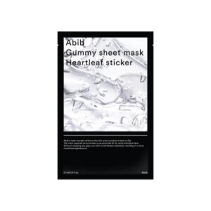 [Abib] GUMMY SHEET MASK HEARTLEAF STICKER (2023)