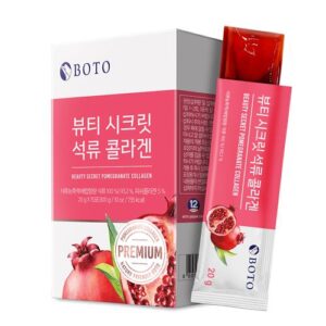 [BOTO] Beauty Secret Pomegranate Collagen Jelly Stick 20g*15p