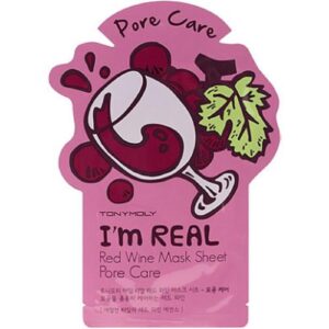 [Tonymoly] I`m REAL Red Wine Mask Sheet Pore Care