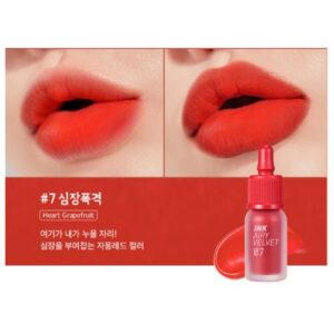 [Peripera] INK AIRY VELVET 007 Heart Grapefruit (AD)