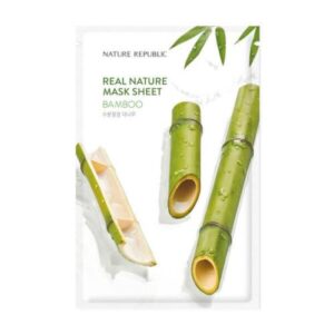 [Nature Republic] Real Nature Mask Sheet Bamboo 23ml
