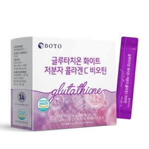 [BOTO] Glutathione White Low molecular Collagen C Biotin 4g*30T