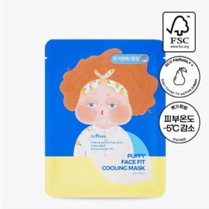 [ISNTREE] PUFFY FACE FIT COOLING MASK (10EA)