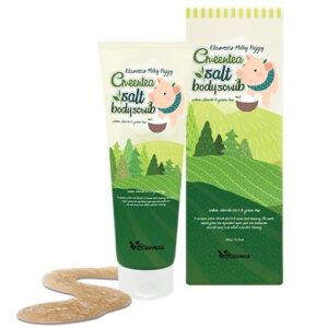 [Elizavecca] Greentea Salt Body Scrub 300g (Tube Type)
