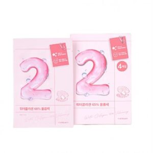 [Numbuzin] No.2 Water Collagen 65% Voluming Sheet Mask (4ea)