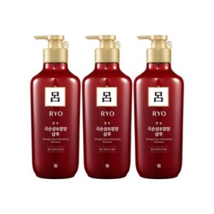 [Ryo] Hanbitmo Damage Care & Nourishing Shampoo 550ml * 3 EA