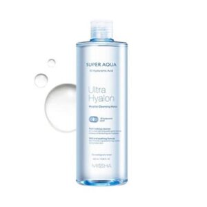 [Missha] Super Aqua Ultra Hyalron Micellar Cleansing Water 500ml