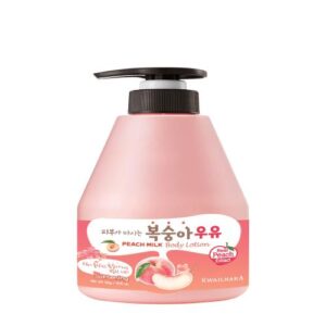 [Kwailnara] Peach Milk Body Lotion 560g