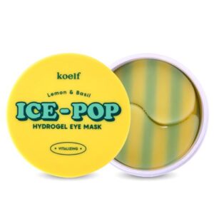 [KOELF] Lemon & Basil ICE-POP Hydrogel Eye Mask (60 pieces, 30 pairs)