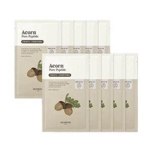[Skinfood] Acorn Pore Peptide Mask(10ea)