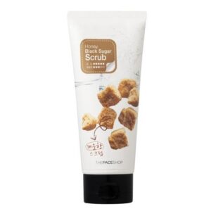 [THEFACESHOP] Smart Peeling Honey Black Sugar Scrub 120ml