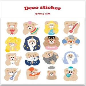 [Mallingbooth] Dakku Sticker Pack - Bebe & Weather (3ea)