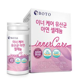 [BOTO] Inner Care lactobacillus Zinc Selenium 500mg*30ea