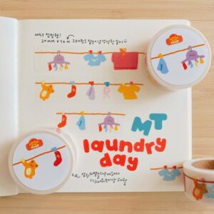 [써니사이드수프 (SunnysideSoop)] Laundry day Masking tape