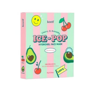 [KOELF] Cherry & Avocado ICE-POP Hydrogel Mask